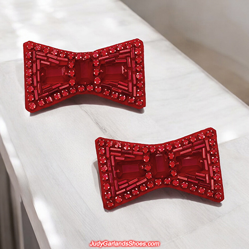 Ruby Slipper hand-sewn bows