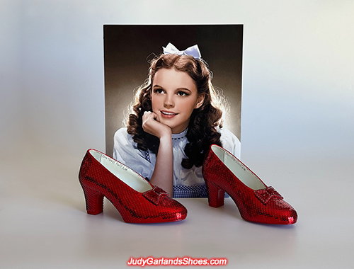 Size 5B hand-sewn ruby slippers finished in December, 2024